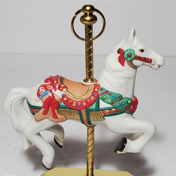 Hallmark Keepsake Ornament Tobin Fraley Carousel Horse 1994 NEW - Picture 3 of 10